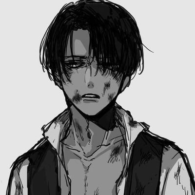 Levi Ackerman on Twitter: "his eye colors. Blue normal Red demon or