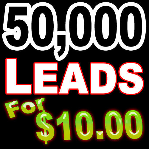 How would you like 50,000 Leads For Only $10.00 **Limited Time Offer**
http://t.co/HXoPgFvEuU
