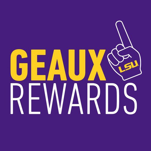 GeauxStudents's profile picture. The official account for LSU GEAUX Rewards!
