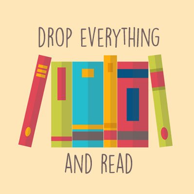 Drop Everything and READ! Impromptu readathons throughout the year! Hosted by @LittleBookOwl and @LittleRedReads