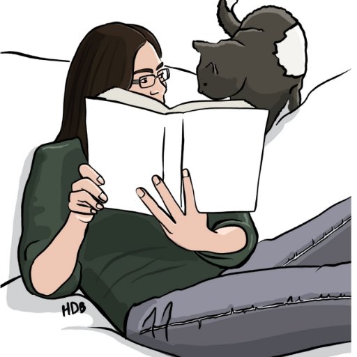 Coloring Book NOW AVAILABLE: 🖍 WOMEN READING WITH CATS athttp://amazon.com/gp/product/173g… 📗🐈💛📚