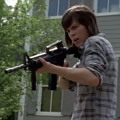 the walking dead is my favorite tv show my favorite Chandler riggs 💖