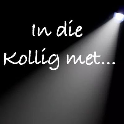 Official Page: In die Kollig met... is 'n Afrikaanse Musiek program. Dit begin 20 Oktober op SABC2 19:00. Moet dit nie misloop nie!