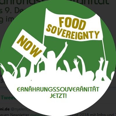 Netzwerk der Nyéléni-Bewegung für #Ernährungssouveränität in der Bundesrepublik. Mitstreiter_innen gesucht. Food for people, not for profits!