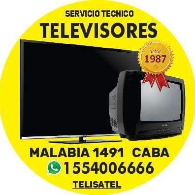 Servicio tecnico de Televisores - Reparamos en horas todas las marcas. Malabia 1491 Buenos aires - Argentina . Tel 48334006 / CEL 1138137968