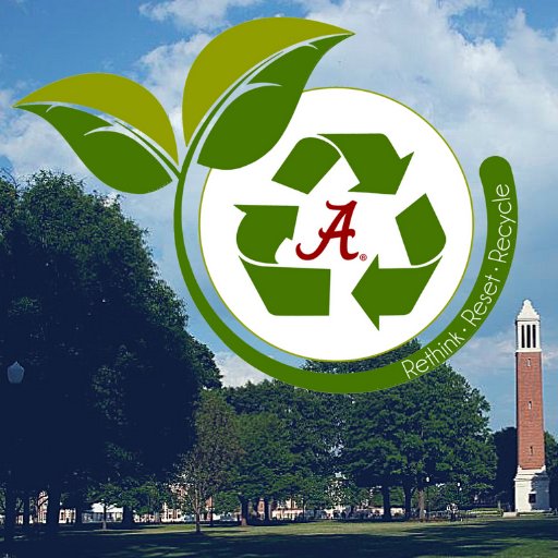 Providing the University of Alabama community a means of diversity recyclables from the waste stream while promoting the benefits of recycling.