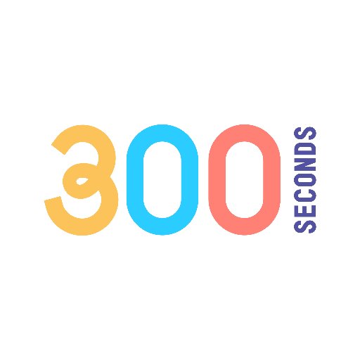 300 seconds is a series of lightning talks by women, for everyone.  Hearing from the brilliance of the many...not just the few