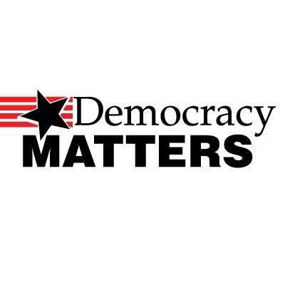 “Democracy Matters, a non-partisan campus-based national student organization, works to get big private money out of politics and people back in!”