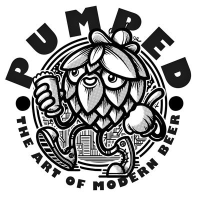 Pumped - The Art of Modern Beer // Crowdfunding launch Thurs 29th Nov 9am https://t.co/PnQZk7gfzs / Logo by Drew Millward #beer #design #craftbeer