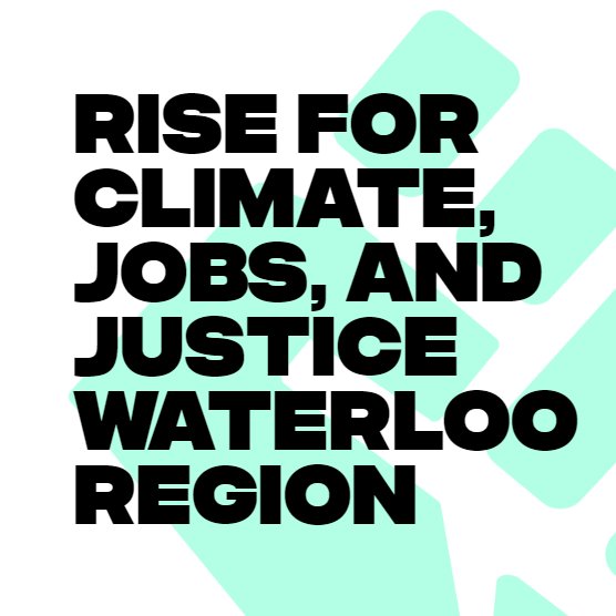Official Twitter of Rise Waterloo Region, a grassroots climate organization turning individual action into collective change.