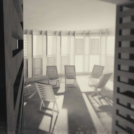ChapelMany's profile picture. The concept of the chapel is a structure whose walls are made of chairs…
As people gather so the walls disappear, light enters and the structure opens.