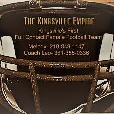 Kingsvilles first full contact football team! We are with the XFFL (Xtreme Female Football Leauge) 2019 will be our second year fighting for that 💍