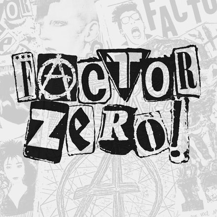 Factor Zero foi o primeiro fanzine punk do Brasil, lançado no início dos anos 80. 
Factor Zero was the first Brazilian punk fanzine, launched in the early 80's.