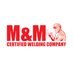 M&M Certified Welding Company (@mmcertifiedweld) Twitter profile photo M&M Certified Welding Company (@mmcertifiedweld) Twitter profile photo