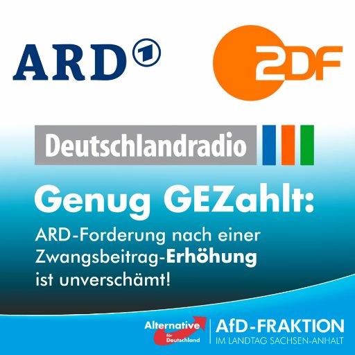 Warum das #ZDF die mutigen Menschen in #Sachsen so bekämpft? Da diese einen #AfD'ler zum Ministerpräsidenten wählen+so den Rundfunkstaatsvertrag kündigen können