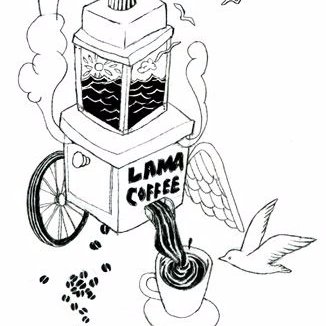 ラマ珈琲|展示室|追憶|布 Cafe&Gallery11:00-19:00 Delica11:30-21:00 木曜休