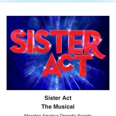 The Official twitter page for Maesteg Amateur Operatic Society. Performing SISTER ACT Sept Tickets: https://t.co/cTOuteKeoi