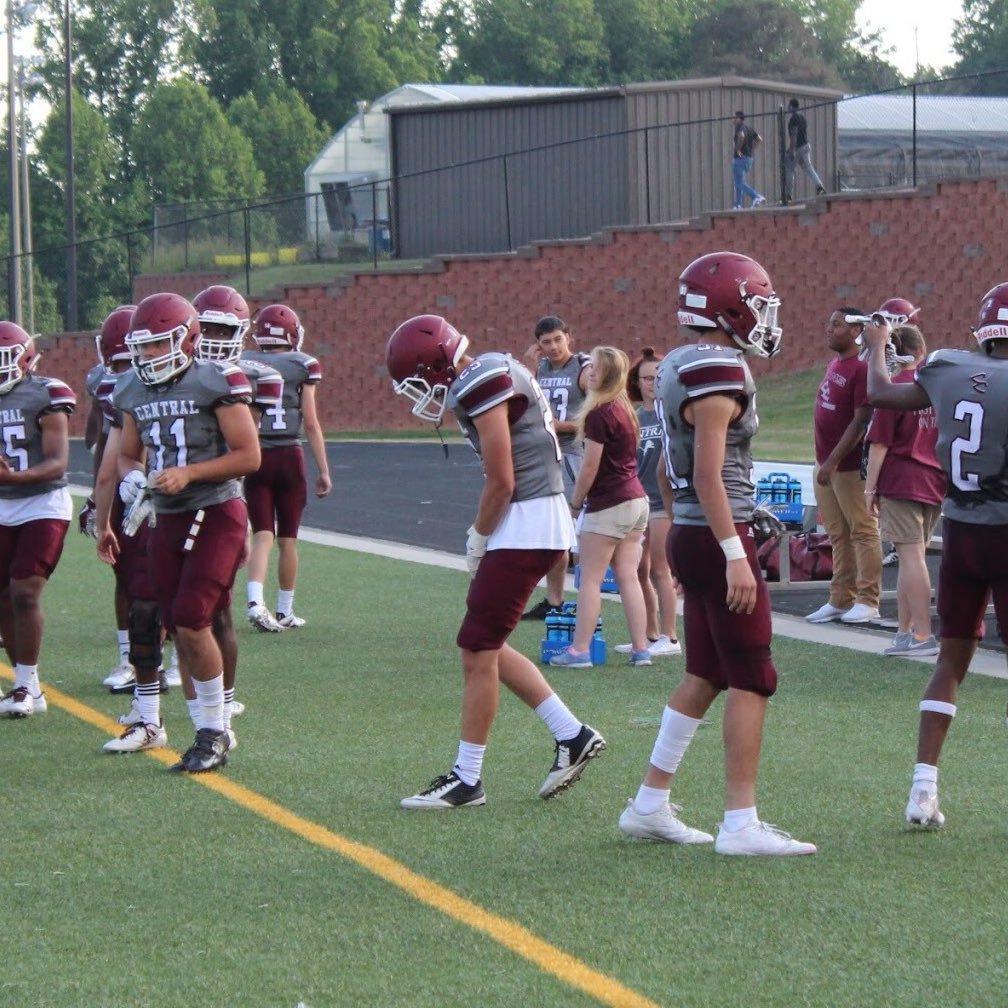 The boy track and football