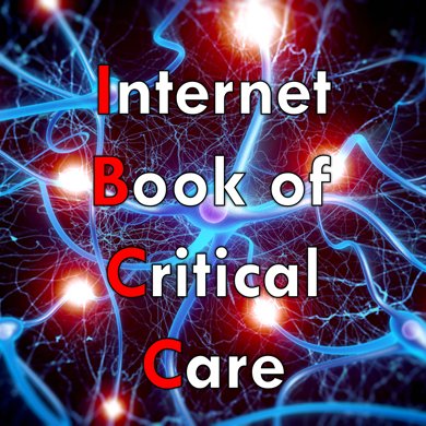 Free open-access textbook of critical care, with accompanying podcast. Contains the Internet Book of NeuroCritical Care 🧠 (#IBNCC, under development). No COI.