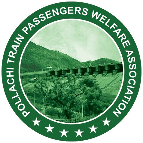 Our association works for the welfare of the train passengers in the Pollachi region