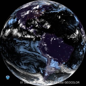 Baja Satellite imagery mainly weather related