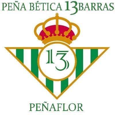 Perfil Oficial de la Peña Betica 13Barras de Peñaflor, Peña Nº493 de su Majestad el Real Betis Balompie. Siempre pensando en Verdiblanco. Todo al Verde🇳🇬🇳🇬