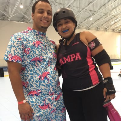 Tampa Roller Derby | Former Jr Skater of TBJD | Doing derby since ‘09 | 🌈🤟🏽🖤