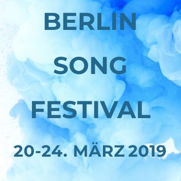 Art Song Festival in its second season.  March 20-24, 2019 @BerlinSongFestival