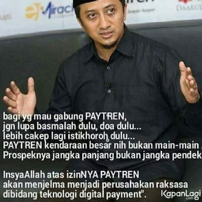 IpehPaytren's profile picture. Sukses berjamaah bersama paytren 
Wa:081352946000
Ig: @farhanleader