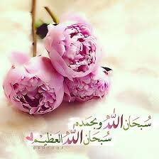 سبحان الله والحمدلله ولا اله الا الله والله اكبر ولاحول ولا قوة الا بالله يارب احسن خاتمتي