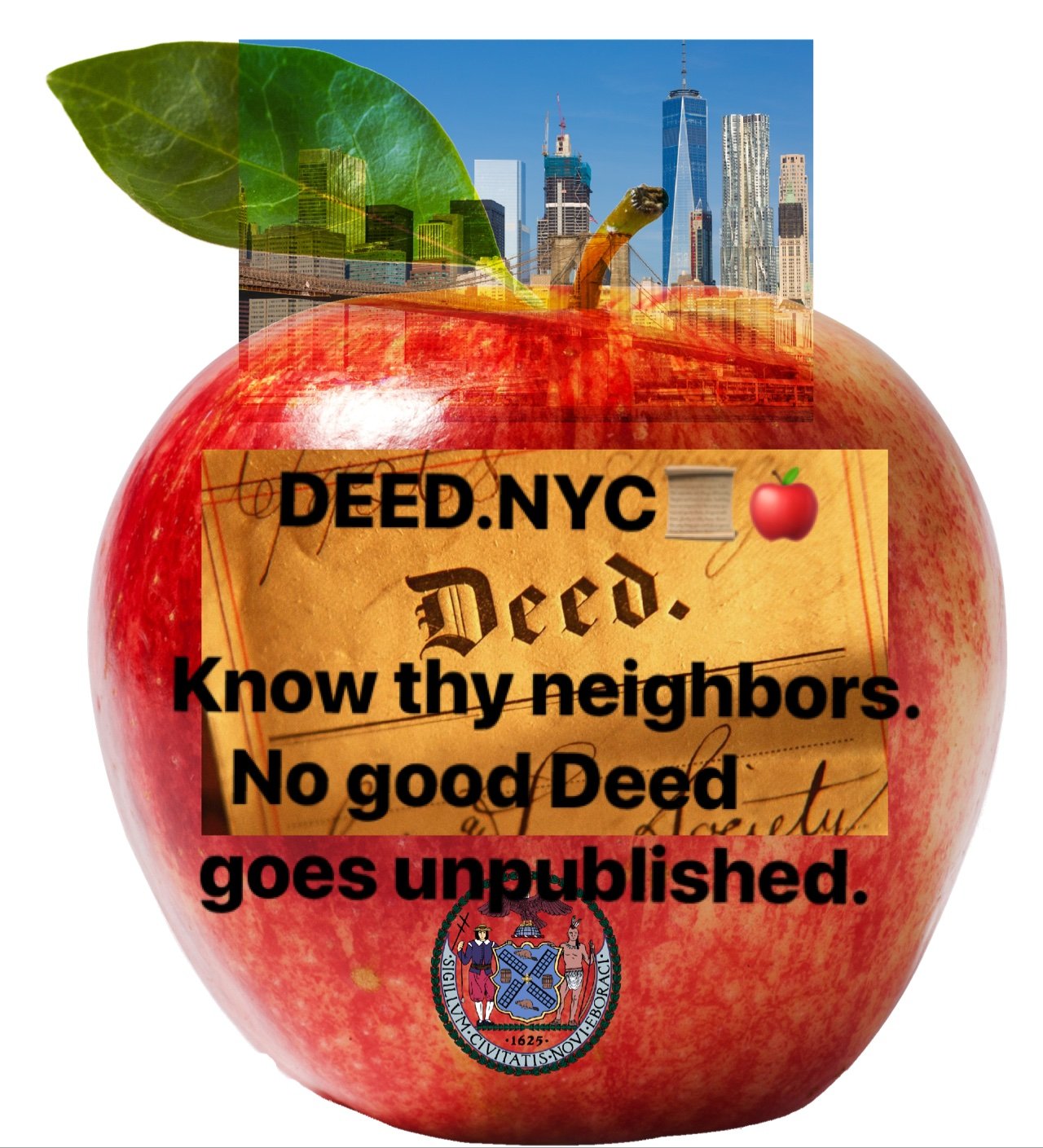 https://t.co/pEPM4OLdMs📜🍎 “Know Thy Neighbors.” No Good Deed Goes Unpublished. The Digital RoadMap Of NYC. #DEEDNYC, #KNOWTHYNEIGHBORNYC #DigitalRoadmapNYC