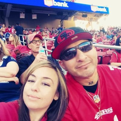 Love my family love my 49ers#FAITHFUL#9er EMPIRE Levi's stadium section 143row17seat19,20 Also a DIE HARD Sacramento, KIngs fan,. 👑🇺🇸💪🏼🇺🇦