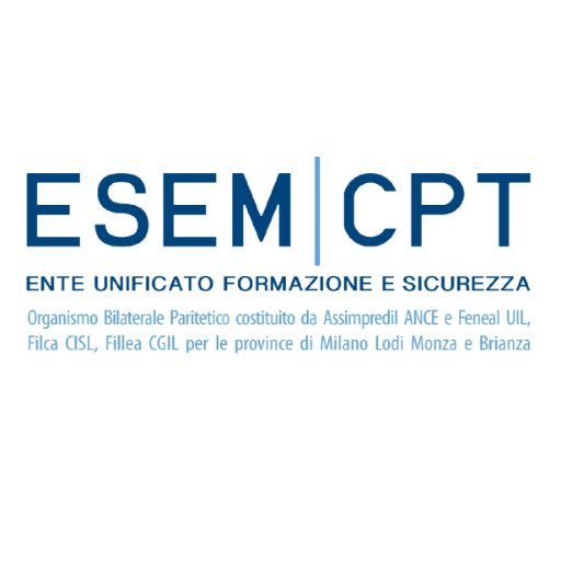 ESEM-CPT, ente senza scopo di lucro, fa parte del Sistema Bilaterale delle Costruzioni. Costituito da Assimpredil Ance e Feneal UIL, Filca CISL e Fillea CGIL