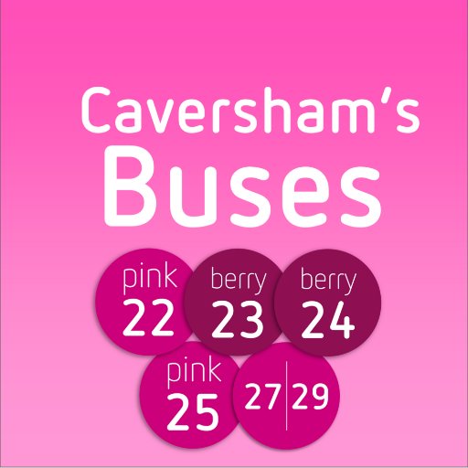 A BOT to tell Reading Buses every time one of their Pink (or Berry) buses (22, 23, 24, 25, 27, 29) is over 10 min late.