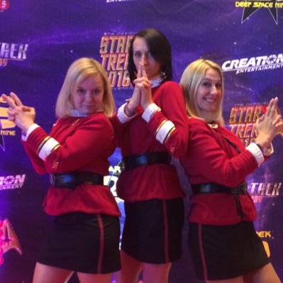 24th Century Socialites. Often found in Quarks, Ten Forward and the VIP bars of Risa. Legacy Trekkies #StarTrek