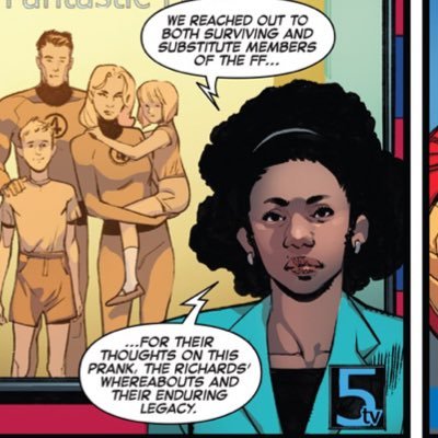 “Look! it’s the Fantastic Four! the Avengers! Whoa, those are the X-Men!” “Channel 5 brings you the scoop!” (RP Parody Account) #BlueDude