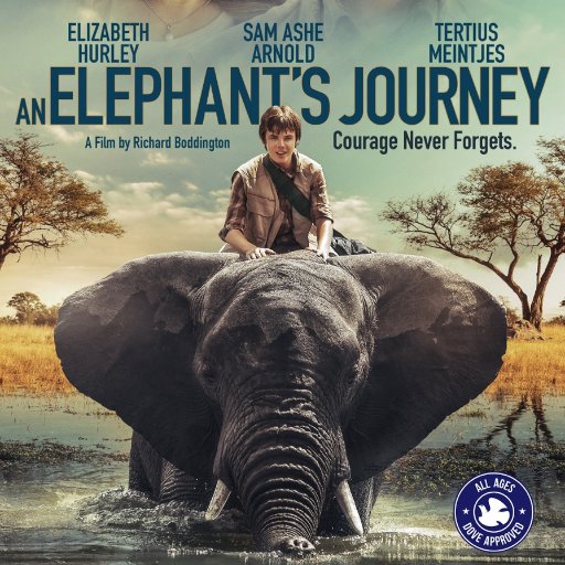 The family friendly story of #PhoenixWilder And The Great Elephant Adventure, now An Elephant's Journey, is coming to DVD and VOD starting October 23rd  🐘