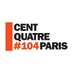 CENTQUATRE-PARIS (@104paris) Twitter profile photo CENTQUATRE-PARIS (@104paris) Twitter profile photo