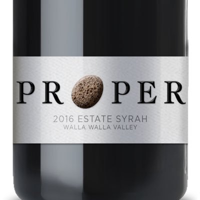 Estate grown Syrah off the rocks in Walla Walla...
