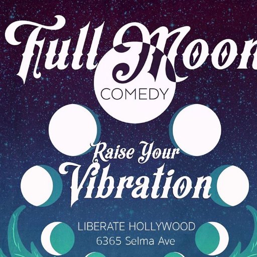 Your favorite monthly comedy show in the back of a crystal shop! Now located at Liberate Hollywood.