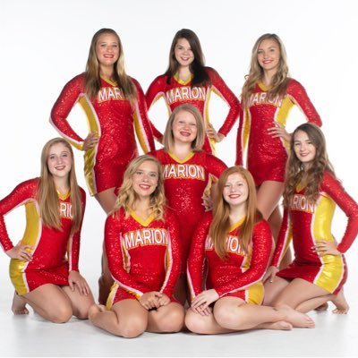 Tryouts March 24-26 at Marion HS, 6-8 pm. Check us out on FB! MHS Poms ❤️💛