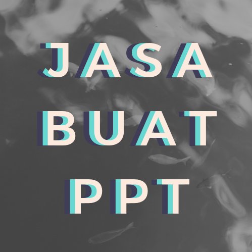 Welcome to Our Page! Buat kamu yang sibuk dan butuh jasa buat ppt untuk tugas atau bahan ngantor, gaperlu khawatir!! Drop your material and let us do the rest!