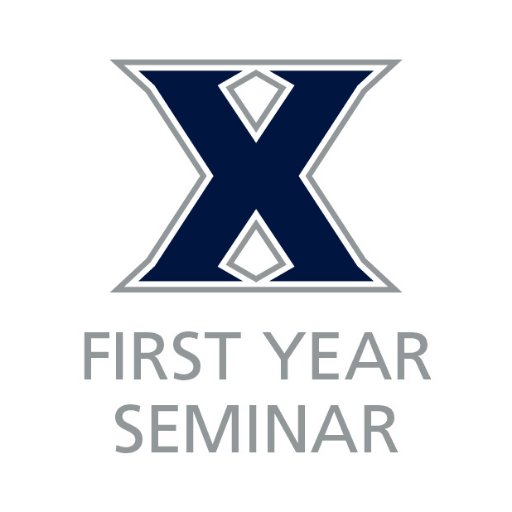 Xavier's First-Year Seminar program, sharing announcements and tips for thriving as a first-year student at XU.