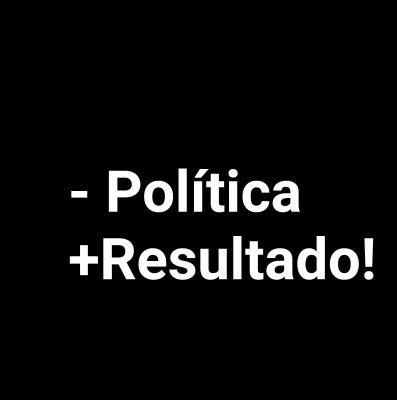 Cansados do Toma lá/Dá cá político, apoiamos propostas que resolvam os problemas do país.