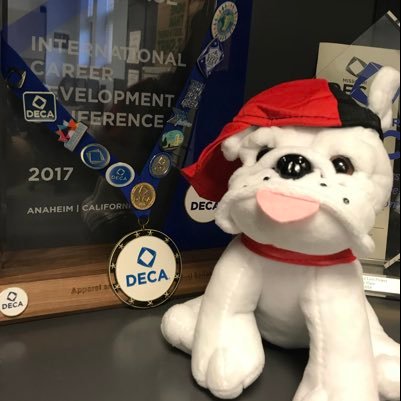 deca_doug's profile picture. Central High School’s DECA mascot‼️🐾