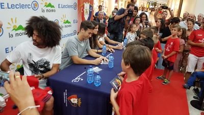 Muy corta por mis años. De Pamplona y rojillo. Un txiki seguidor de Osasuna