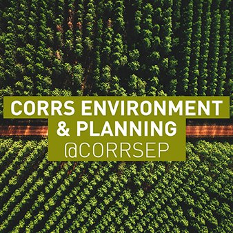 Tweets by the @Corrslawyers National Environment and Planning team • See also @CorrsProjects @CorrsArbitrate @CorrsLitigate • Retweets not endorsements