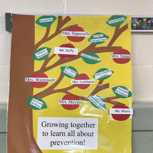 Welcome to the North Bellmore Prevention Department. We are an interdisciplinary team of educators working to teach social-emotional learning district-wide.