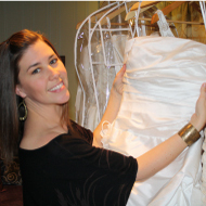 Our boutique carries new and once worn gowns, up to 75% off their retail price. Designer gowns start at $300 with an average price of $650. By appointment only.