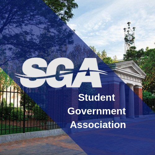 SGA preserves an atmosphere of open communication and relationships between students and administrators.